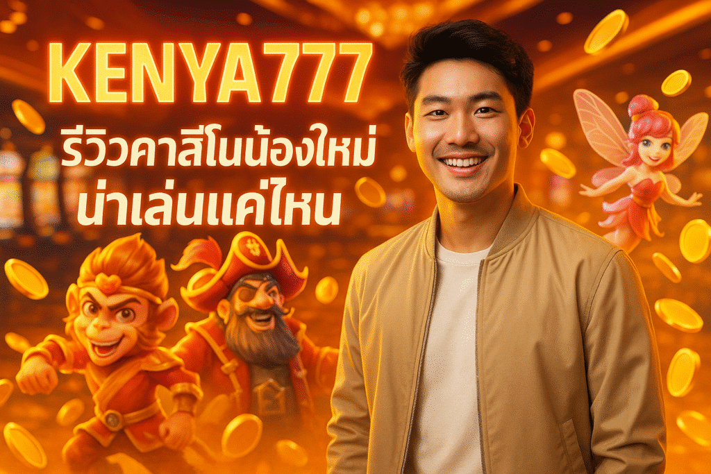 KENYA777 รีวิวคาสิโนน้องใหม่ น่าเล่นแค่ไหน