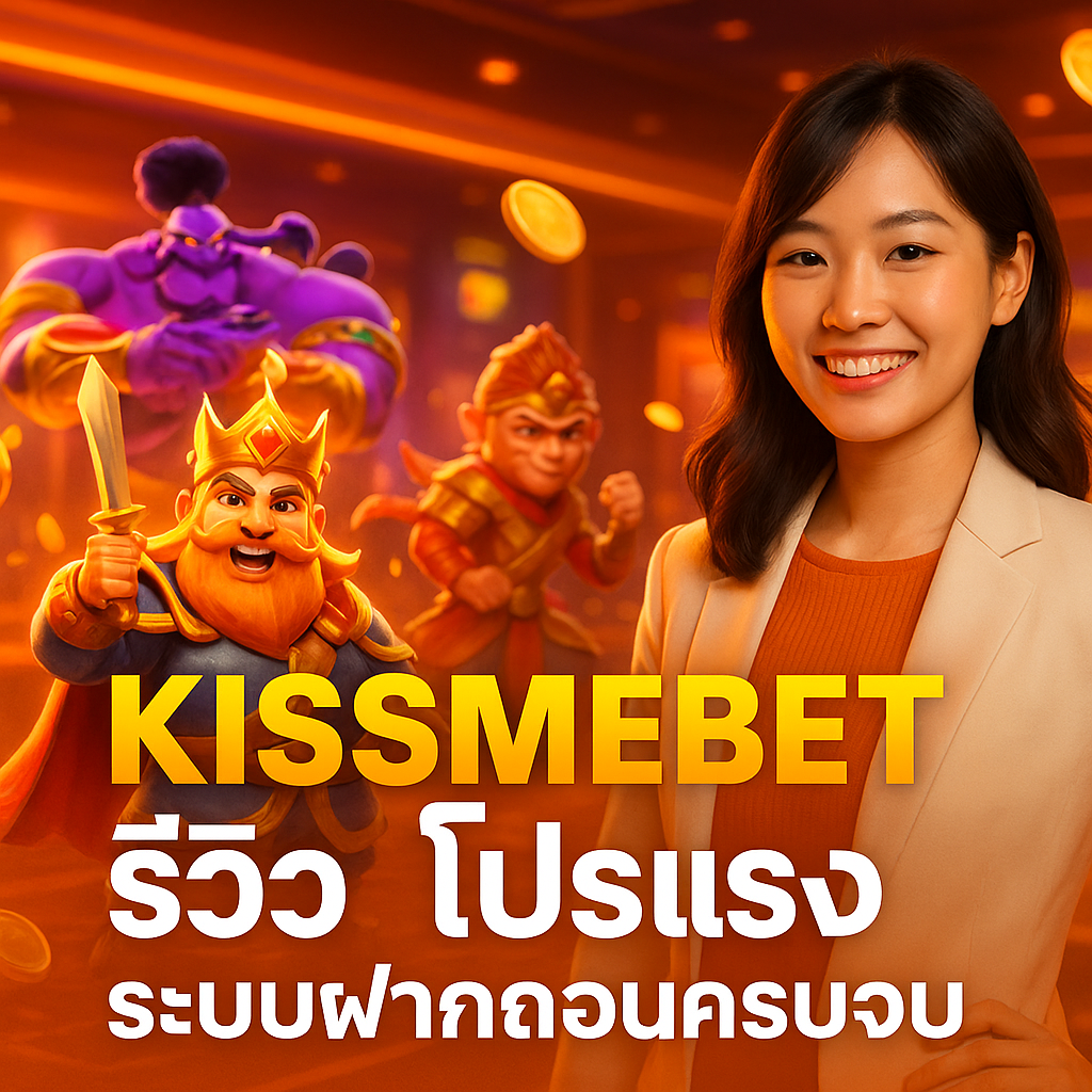 KISSMEBET รีวิว โปรแรง ระบบฝากถอนครบจบ
