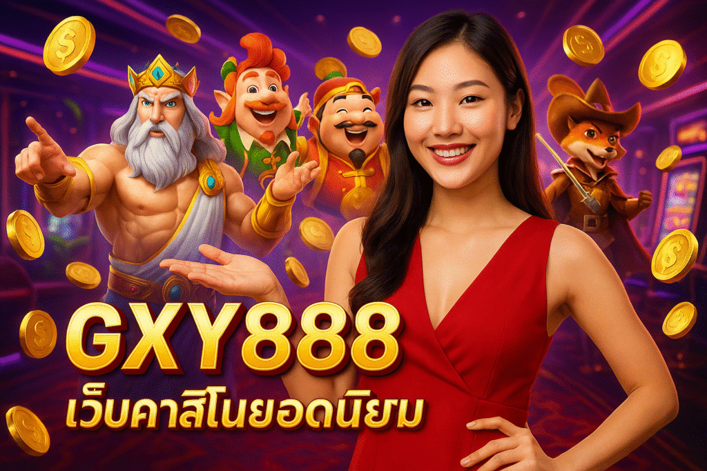 GXY888 เว็บคาสิโนยอดนิยม